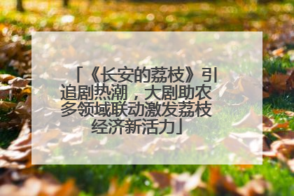 《长安的荔枝》引追剧热潮，大剧助农多领域联动激发荔枝经济新活力