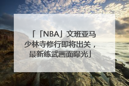 「NBA」文班亚马少林寺修行即将出关，最新练武画面曝光