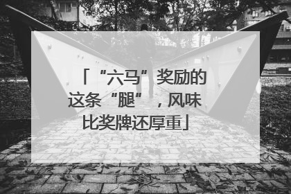 “六马”奖励的这条“腿”，风味比奖牌还厚重
