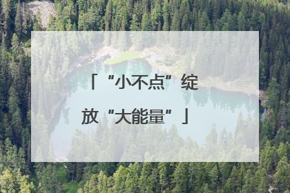 “小不点”绽放“大能量”