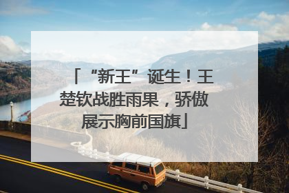 “新王”诞生！王楚钦战胜雨果，骄傲展示胸前国旗