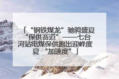 “钢铁煤龙”驰骋盛夏 “保供赛道”——七台河站电煤保供跑出迎峰度夏 “加速度”