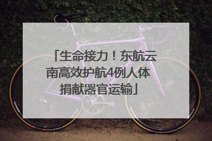 生命接力！东航云南高效护航4例人体捐献器官运输