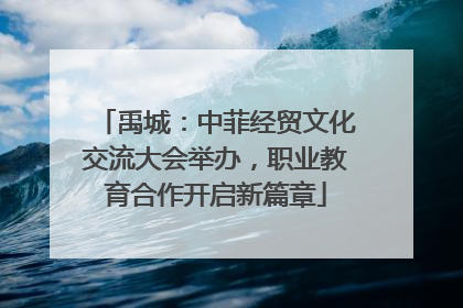 禹城：中菲经贸文化交流大会举办，职业教育合作开启新篇章