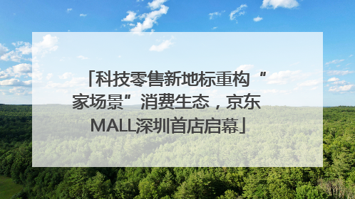 科技零售新地标重构“家场景”消费生态，京东MALL深圳首店启幕