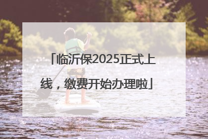 临沂保2025正式上线，缴费开始办理啦