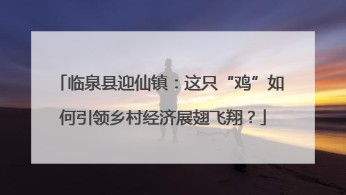 临泉县迎仙镇：这只“鸡”如何引领乡村经济展翅飞翔？