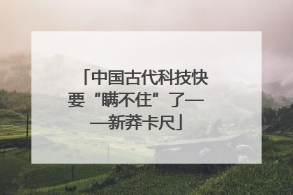 中国古代科技快要“瞒不住”了——新莽卡尺