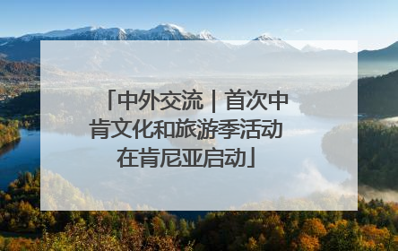 中外交流｜首次中肯文化和旅游季活动在肯尼亚启动