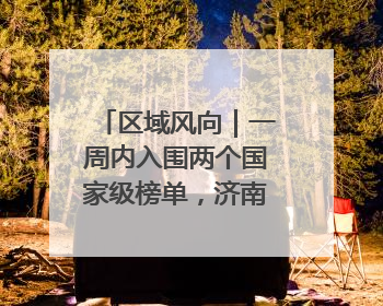 区域风向｜一周内入围两个国家级榜单，济南“显性增长”刷新城市影响力