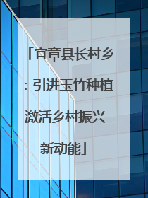 宜章县长村乡：引进玉竹种植 激活乡村振兴新动能