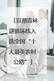 宜都青林谜镇环线入选全国“十大最美农村公路”