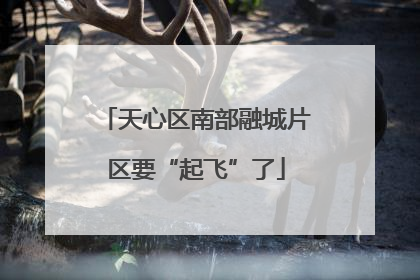 天心区南部融城片区要“起飞”了
