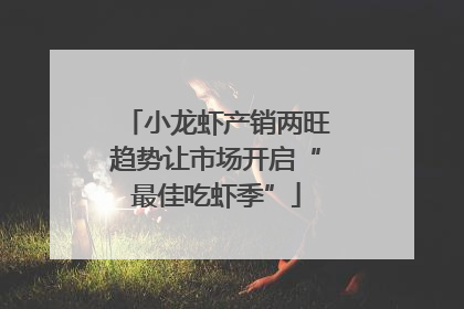 小龙虾产销两旺趋势让市场开启“最佳吃虾季”