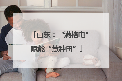 山东：“满格电”赋能“慧种田”