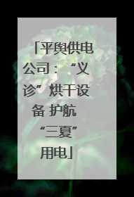 平舆供电公司：“义诊”烘干设备 护航 “三夏” 用电