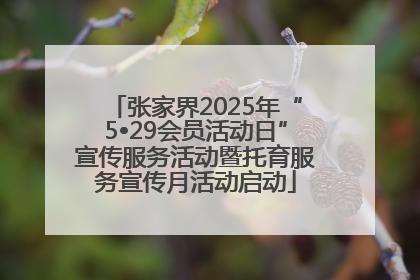 张家界2025年“5•29会员活动日”宣传服务活动暨托育服务宣传月活动启动