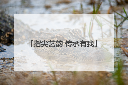 指尖艺韵 传承有我