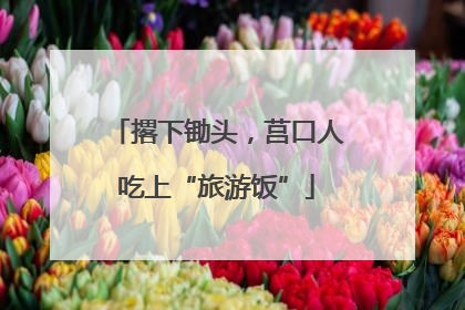 撂下锄头，莒口人吃上“旅游饭”