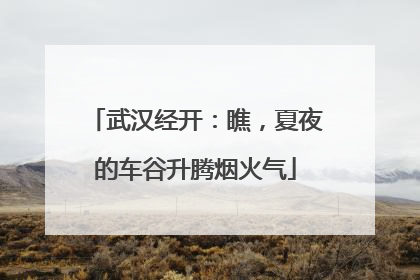 武汉经开：瞧，夏夜的车谷升腾烟火气