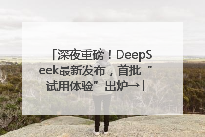 深夜重磅！DeepSeek最新发布，首批“试用体验”出炉→