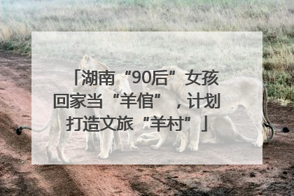 湖南“90后”女孩回家当“羊倌”，计划打造文旅“羊村”