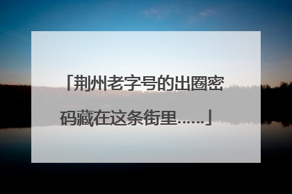 荆州老字号的出圈密码藏在这条街里……