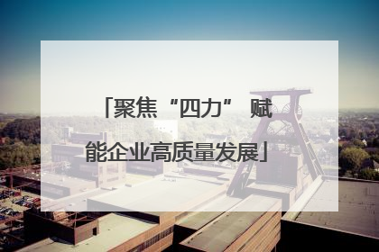 聚焦“四力” 赋能企业高质量发展