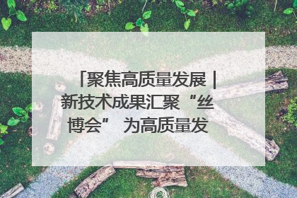 聚焦高质量发展｜新技术成果汇聚“丝博会” 为高质量发展注入新动能