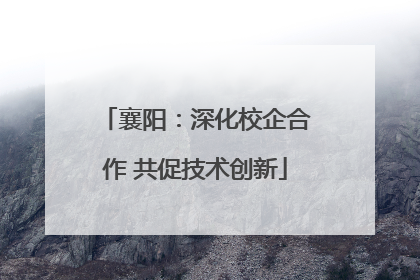 襄阳：深化校企合作 共促技术创新