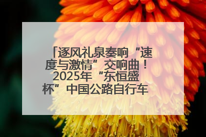 逐风礼泉奏响“速度与激情”交响曲！2025年“东恒盛杯”中国公路自行车联赛第五站（陕西·礼泉站）正式开赛