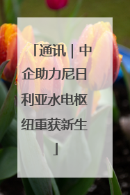 通讯｜中企助力尼日利亚水电枢纽重获新生