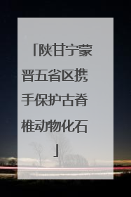 陕甘宁蒙晋五省区携手保护古脊椎动物化石
