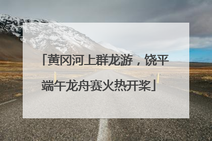 黄冈河上群龙游，饶平端午龙舟赛火热开桨