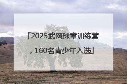 2025武网球童训练营，160名青少年入选