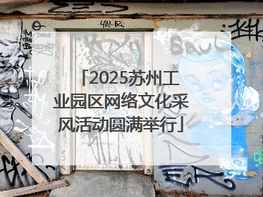 2025苏州工业园区网络文化采风活动圆满举行