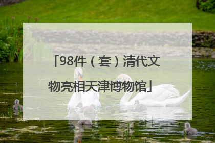 98件（套）清代文物亮相天津博物馆